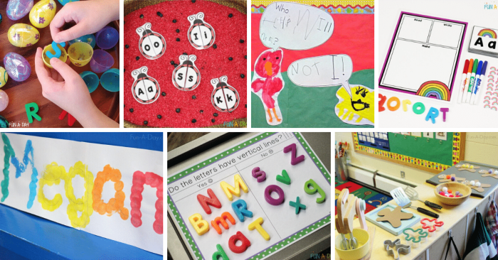 Literacy early memory activites